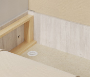 Диван прямой Белфаст велюр макс Черный M
